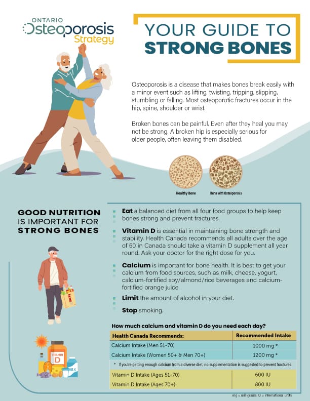 Your Guide to Strong Bones cover